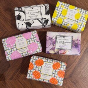 🐐🌼Beekman 1802  Set of 5 - 9 Ounce Bars of Soap